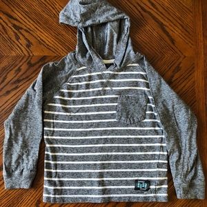 Boys long sleeve, light weight hoodie